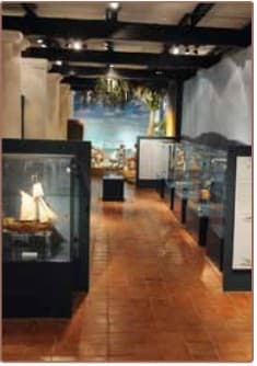 Interior of the Galle Maritime Museum during its redevelopment